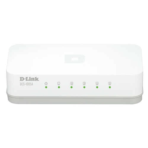 D-Link Unmanaged Switch (DES-1005C) 5 Port