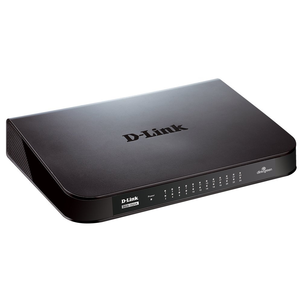 D-Link Unmanaged Standalone Gigabit Switch (DGS-1024A) 24 Port Base-T