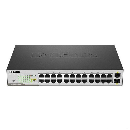 D-Link Managed Smart Switch (DES-1100-26/E) 26 Port