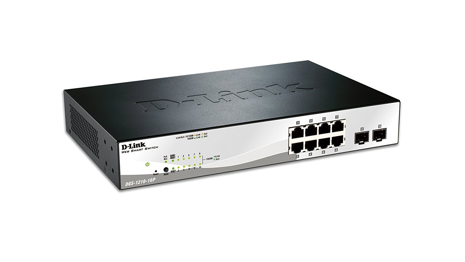 D-Link Managed Gigabit Switch (DGS-1210-10/E) 10 Port