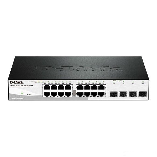 D-Link Managed Gigabit Switch (DGS-1210-20) 20 Port