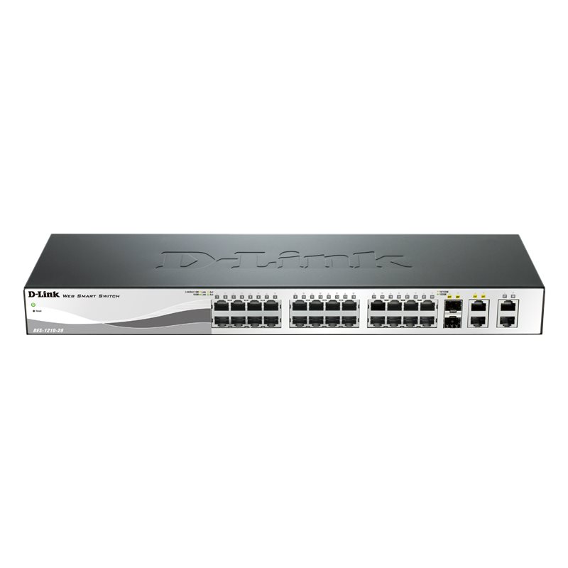 D-Link Managed Gigabit Switch (DGS-1210-28) 28 Port