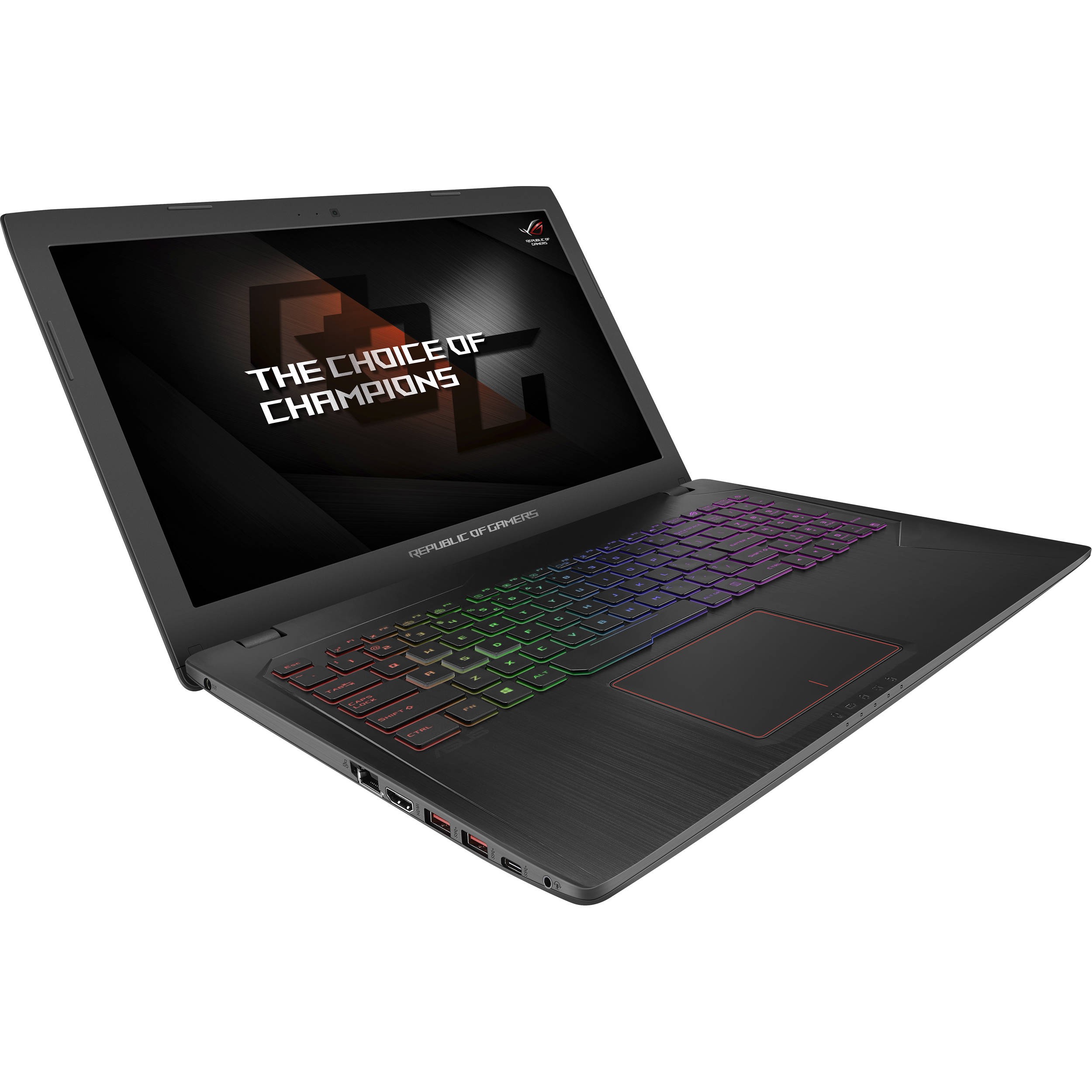 Notebook Asus ROG GL553VD-FY380 (90NB0DW3-M05360/W) 15.6" Windows10 Black