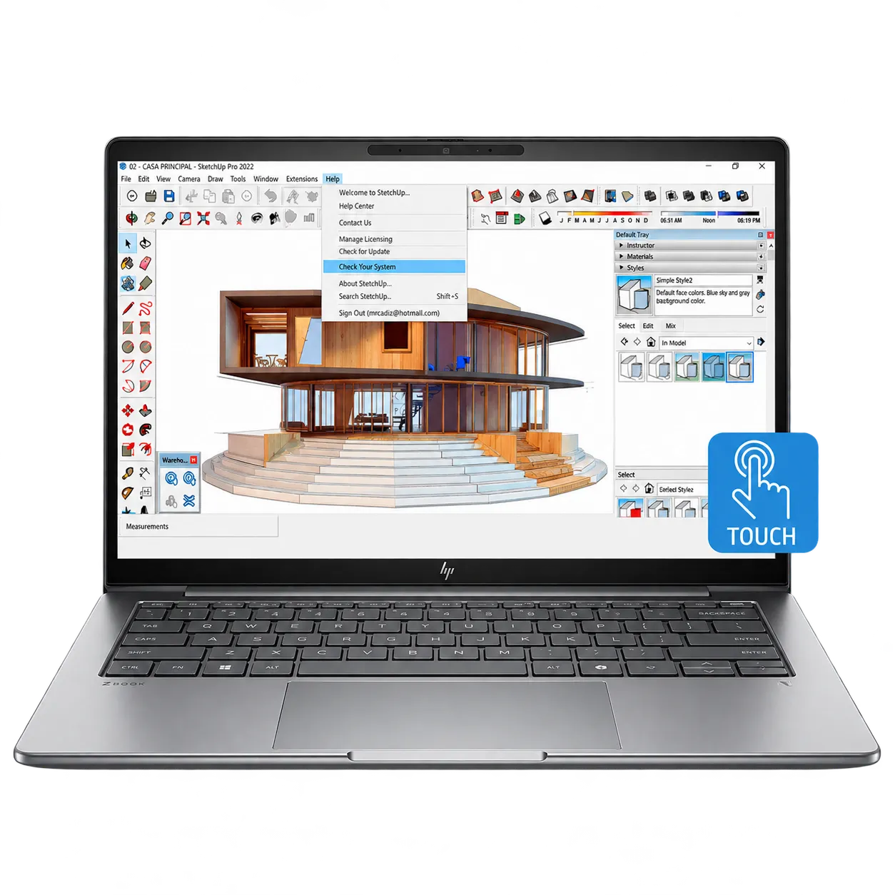 HP Mobile Workstation ZBook 8 G1A