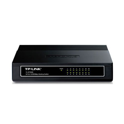 TP-Link 16 Port 10/100Mbps Desktop Switch (TL-SF1016D)