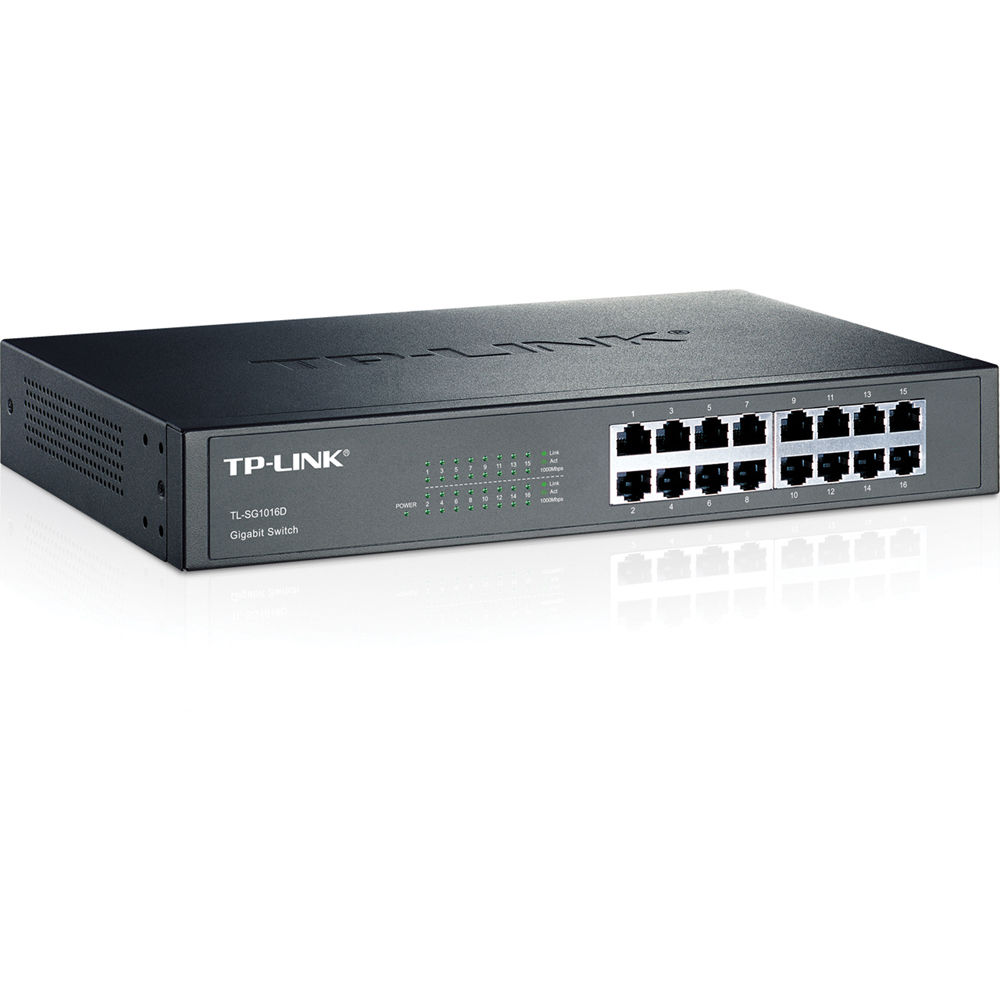 TP-Link Switch Hub 16 Port Unmanaged (TL-SG1016D)