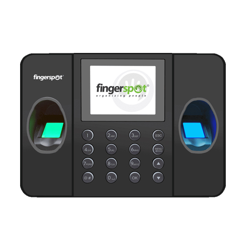 FINGERSPOT Mesin Absensi Fingerprint Revo Duo-158BNC