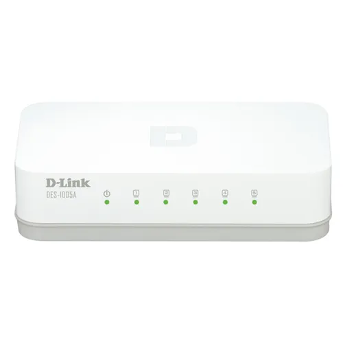 D-Link Unmanaged Switch (DES-1005C) 5 Port