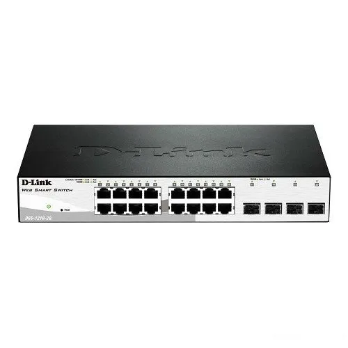 D-Link Managed Gigabit Switch (DGS-1210-20) 20 Port