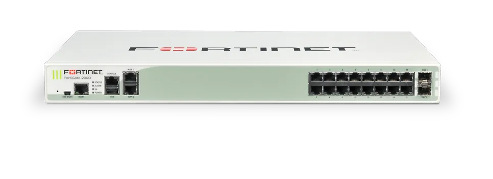 Firewall Fortinet Fortigate (FG-200D) + License Forticare (24x7 + RMA Service)