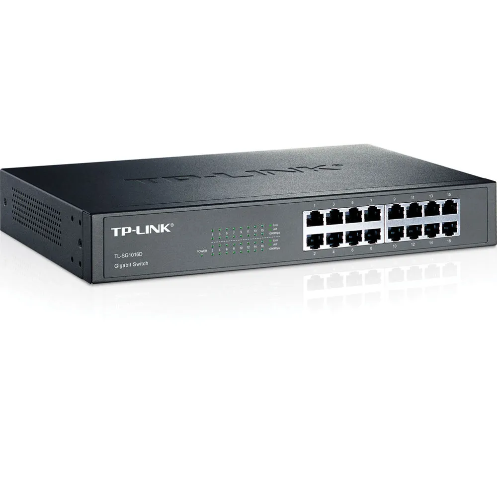 TP-Link Switch Hub 16 Port Unmanaged (TL-SG1016D)