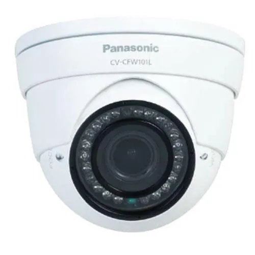 Panasonic Analog CV-CFW203L IR Indoor Dome IP Security Camera
