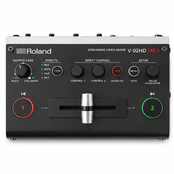 Roland V02HD MKII Streaming Video 