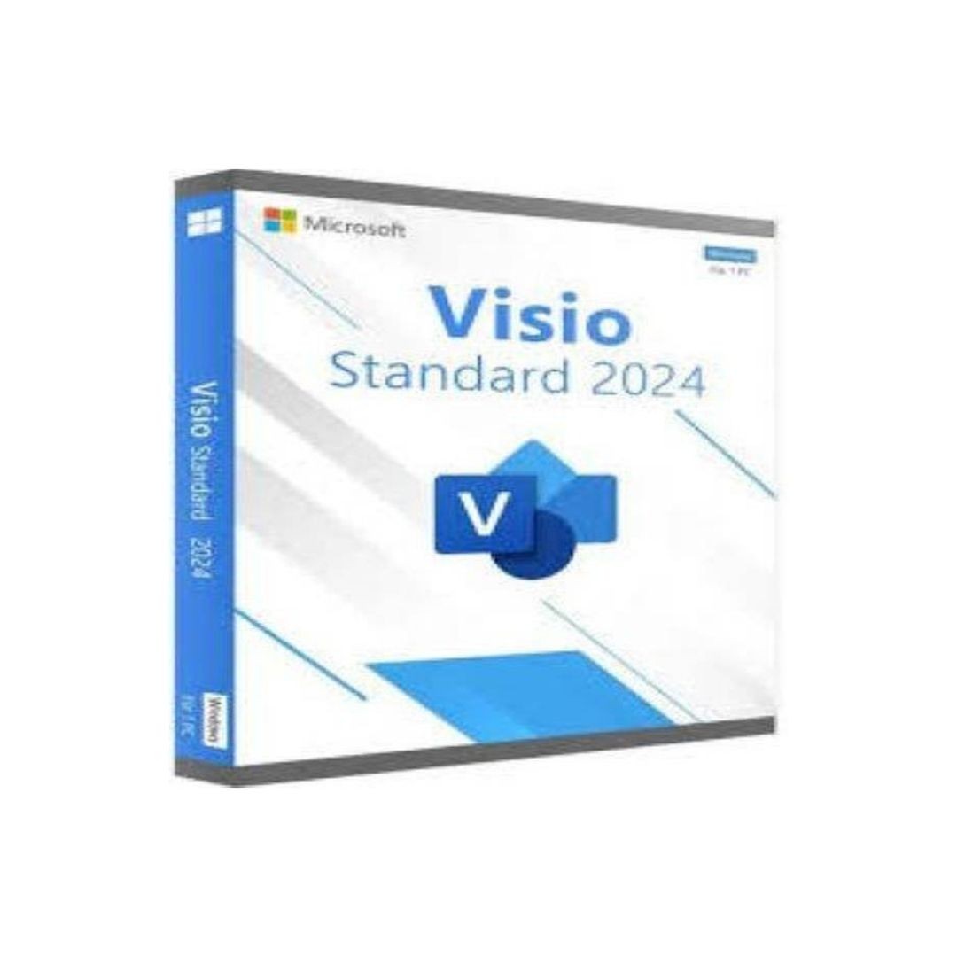 Microsoft Visio Std 2024 All Lng Retail Online ESD