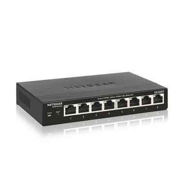 NETGEAR 8-Port Gigabit Ethernet Smart Managed Pro Switch (GS308T-100PES)