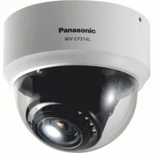 CCTV Panasonic iPro Analog WV-CF314LE IR Indoor Dome IP Security Camera