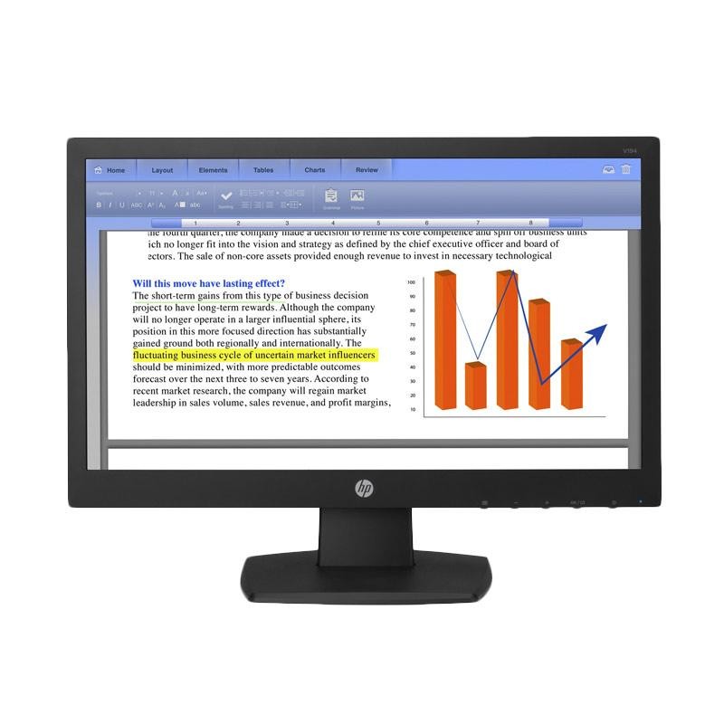 PC Desktop HP Pro A MT R5 (4UR26PA) 18.5