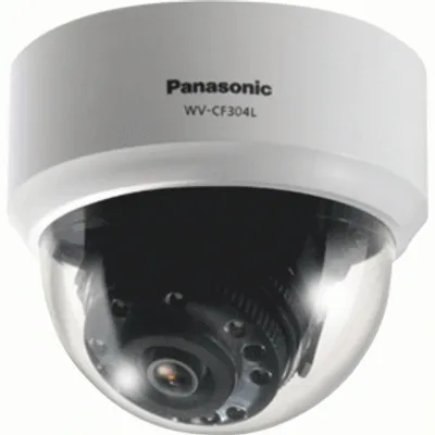 CCTV Panasonic iPro Analog WV-CF304LE IR Indoor Dome IP Security Camera