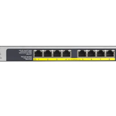 NETGEAR 8-Port Gigabit Ethernet POE Unmanaged Switch (GS108LP-100EUS)
