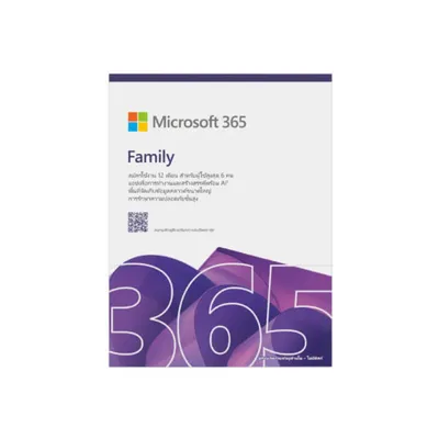 Microsoft 365 Family Subscr PK Lic 1YR Online APAC EM ESD