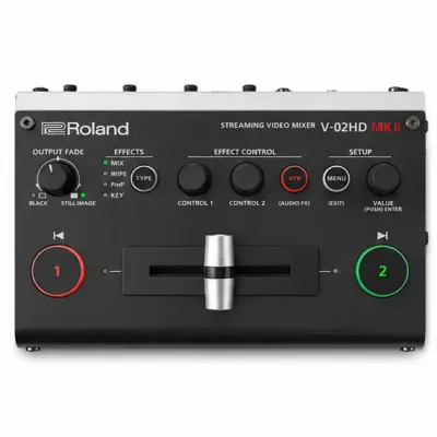 Roland V02HD MKII Streaming Video 