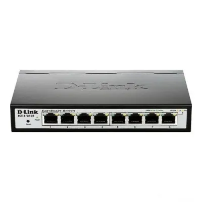D-Link Managed Smart Switch (DGS-1100-08/RS) 8 Port