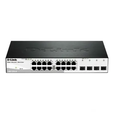D-Link Managed Gigabit Switch (DGS-1210-20) 20 Port