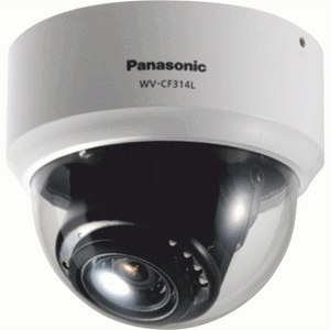 CCTV Panasonic iPro Analog WV-CF314LE IR Indoor Dome IP Security Camera