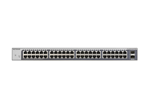 NETGEAR 48-Port Gigabit Ethernet Smart Managed Plus Switch (GS750E-100EUS)