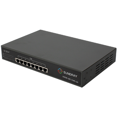 Sundray POE Switch SI3200-08T-PWR-UN