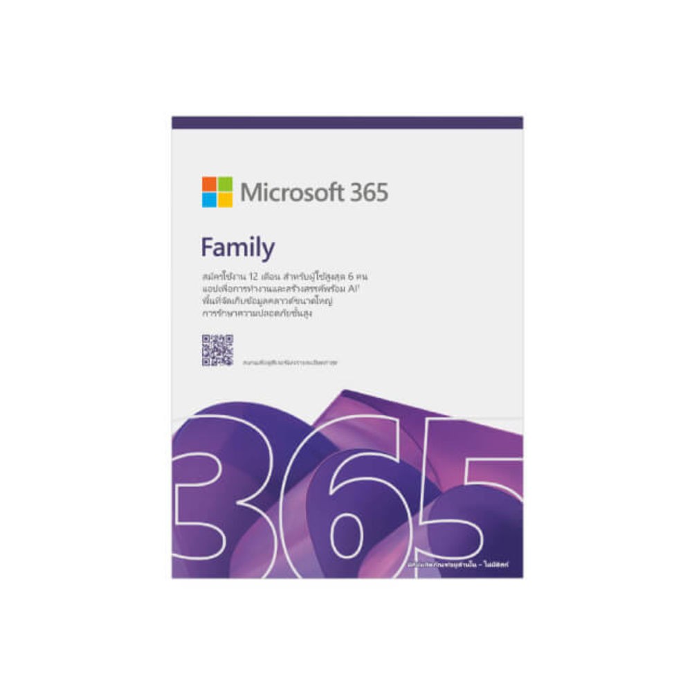 Microsoft 365 Family Subscr PK Lic 1YR Online APAC EM ESD