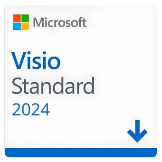 Microsoft Visio Std 2024 All Lng Retail Online ESD