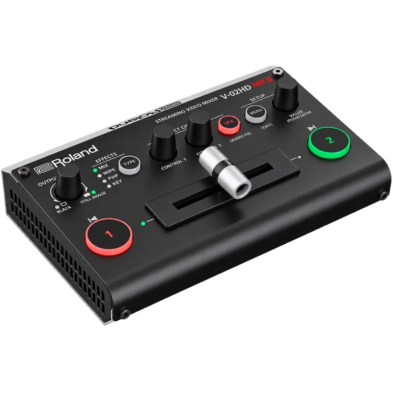 Roland V02HD MKII Streaming Video 
